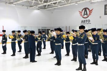 Стартовал турнир по хоккею среди образовательных организаций высшего образования МЧС России