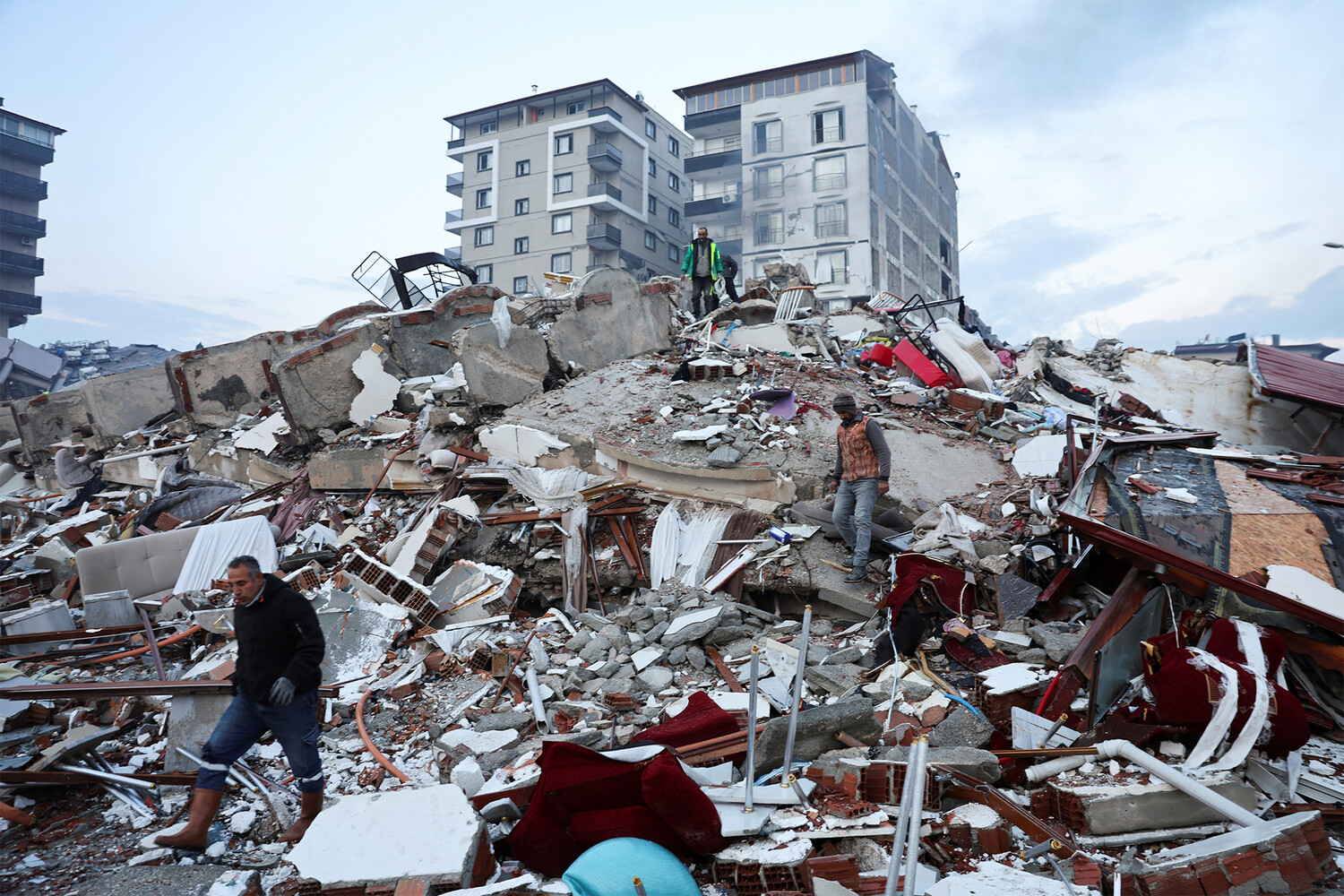 Фото после землетрясения в турции