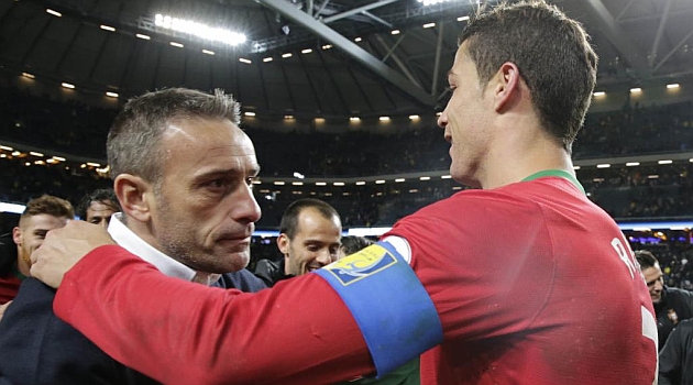 Паулу Бенту и Криштиану Роналду