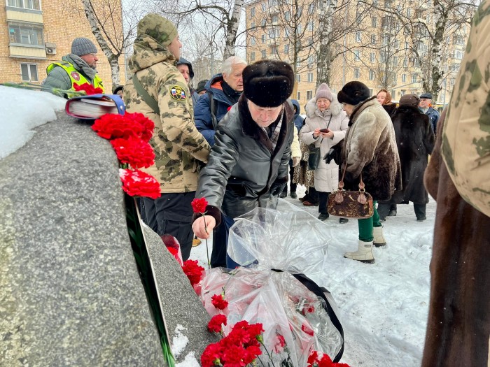 В Академическом районе прошла акция, посвященная годовщине вывода советских войск из Афганистана