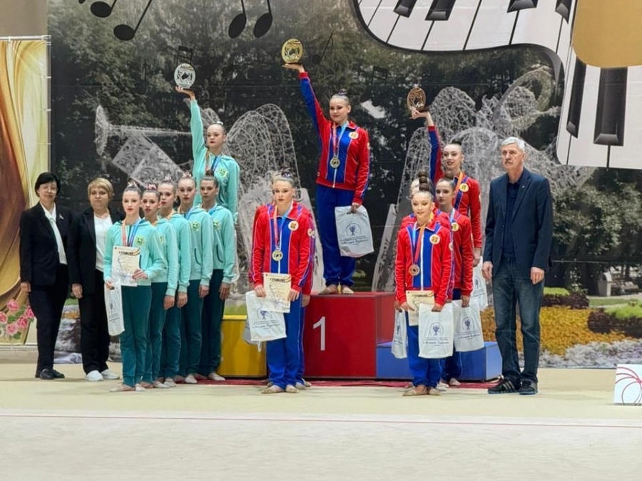 Северские гимнастки завоевали медали на всероссийских соревнованиях