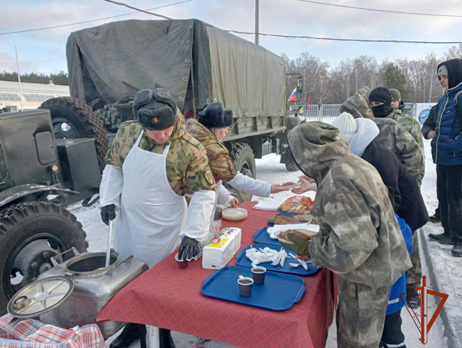 Патриотические мероприятия провела Росгвардия в Томской области