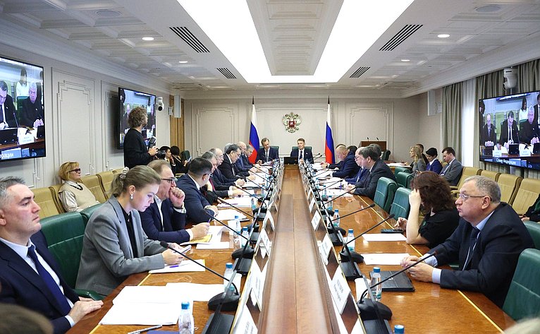 Заседание Комитета Совета Федерации по аграрно-продовольственной политике и природопользованию