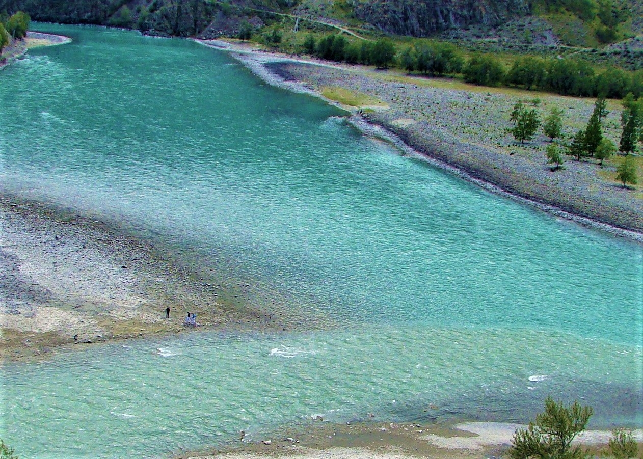 Катунь и чуя слияние рек фото