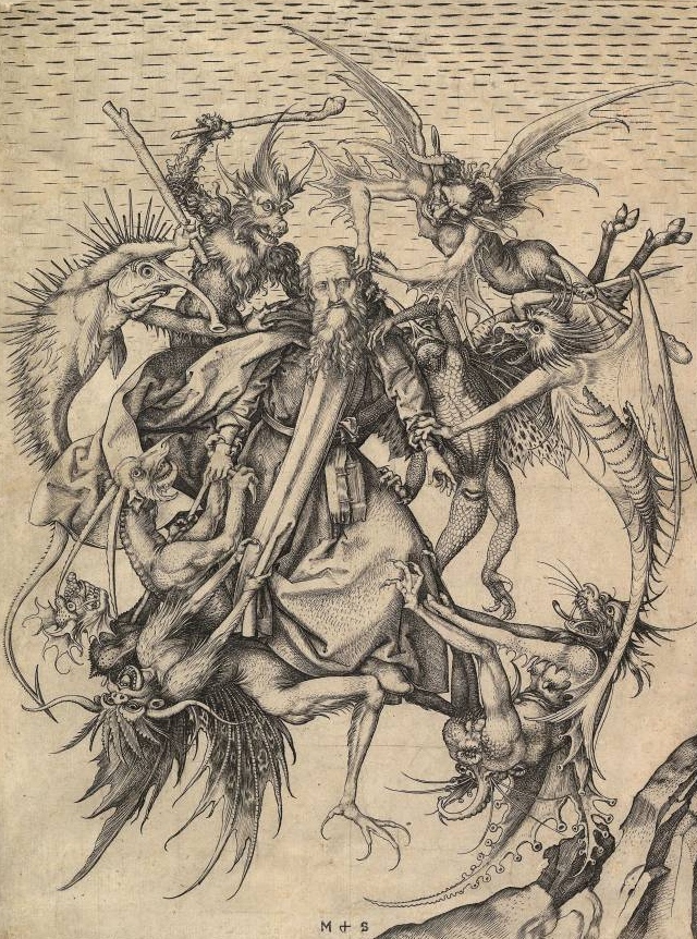 Мартин Шонгауэр. Демоны преследуют Антония. 1480-1490