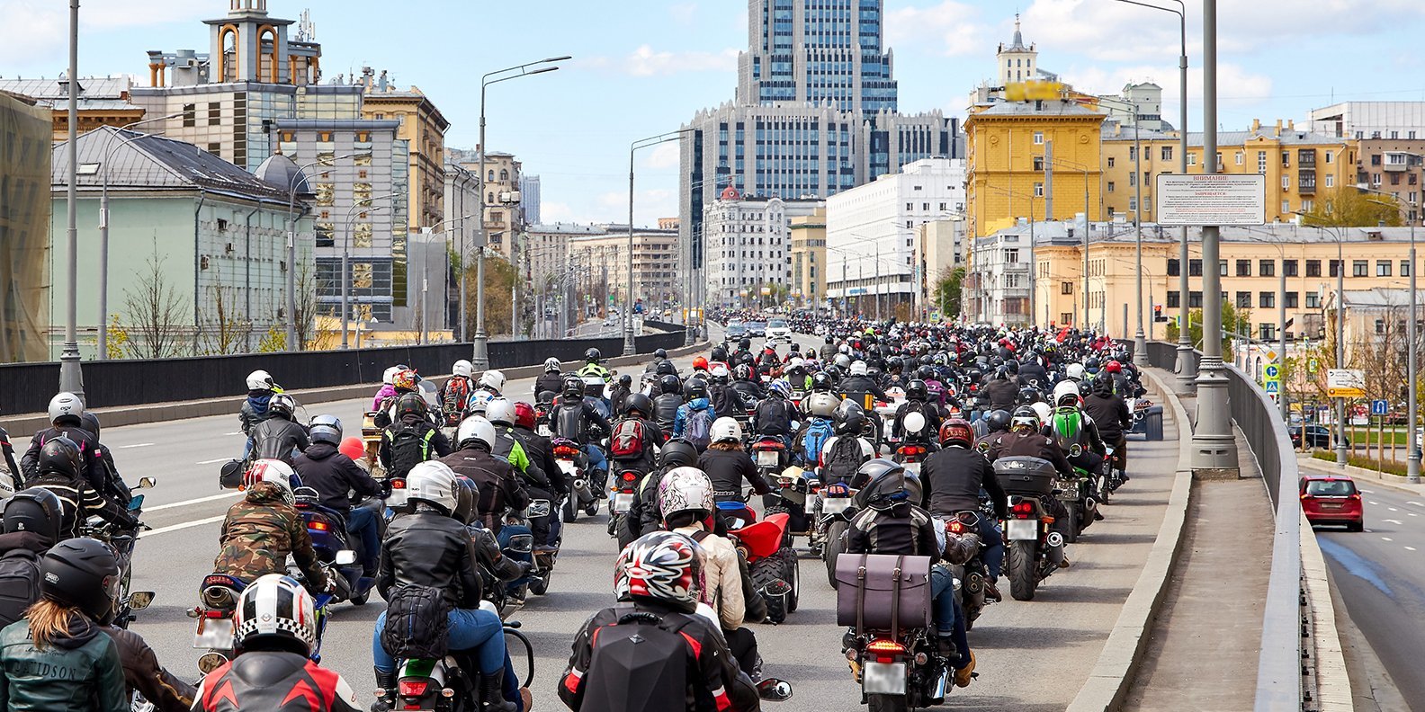 байкеры в москве