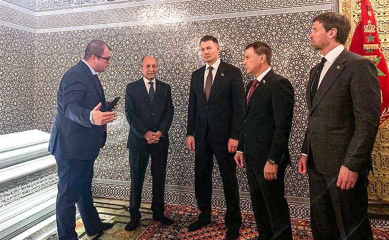 Участие делегации Совета Федерации в заседании группы по сотрудничеству Совета Федерации с Палатой советников Королевства Марокко