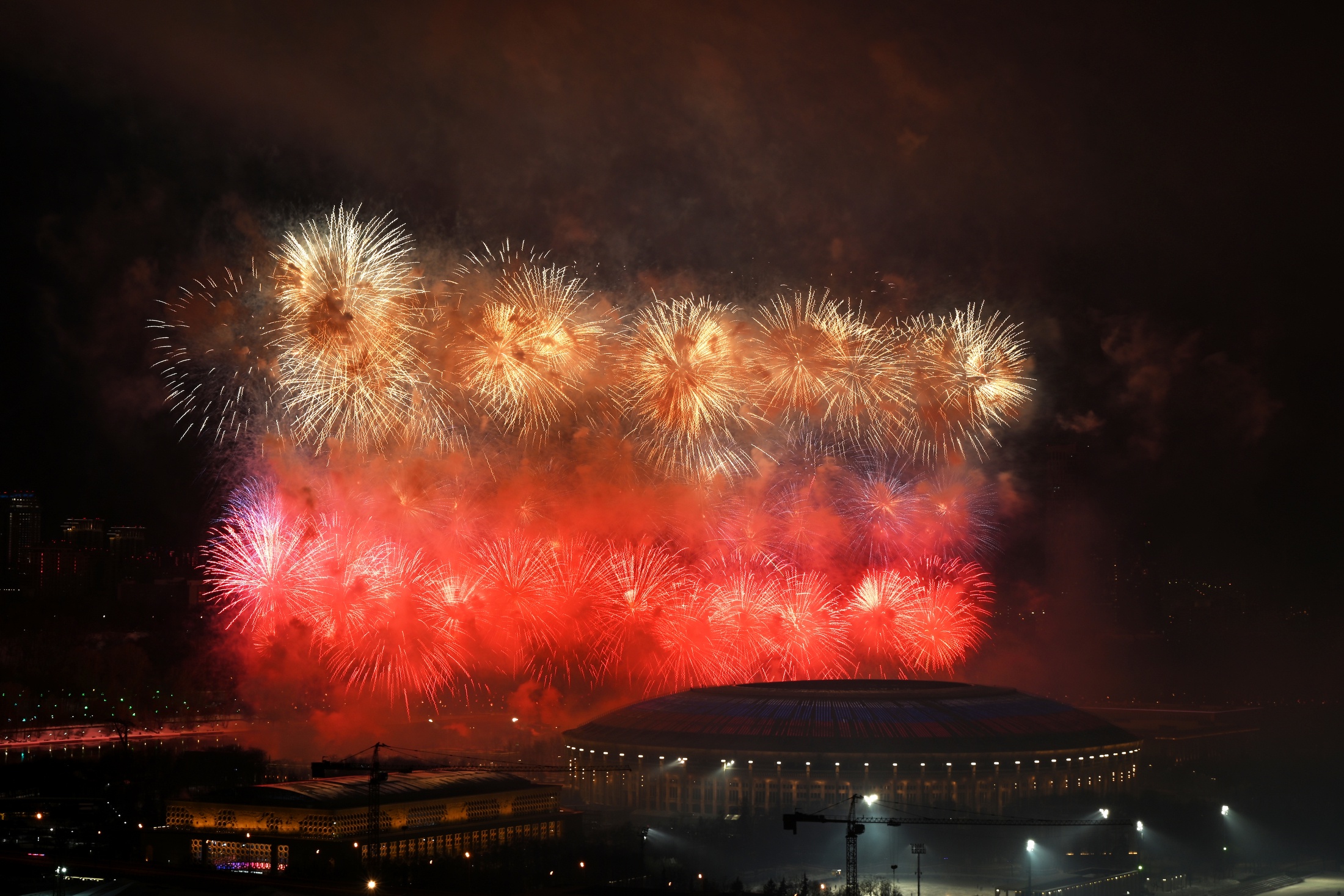 салют в москве 23 февраля