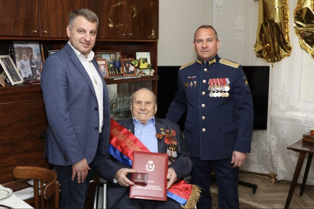 Ветеран ВОВ Николай Шишкин стал 