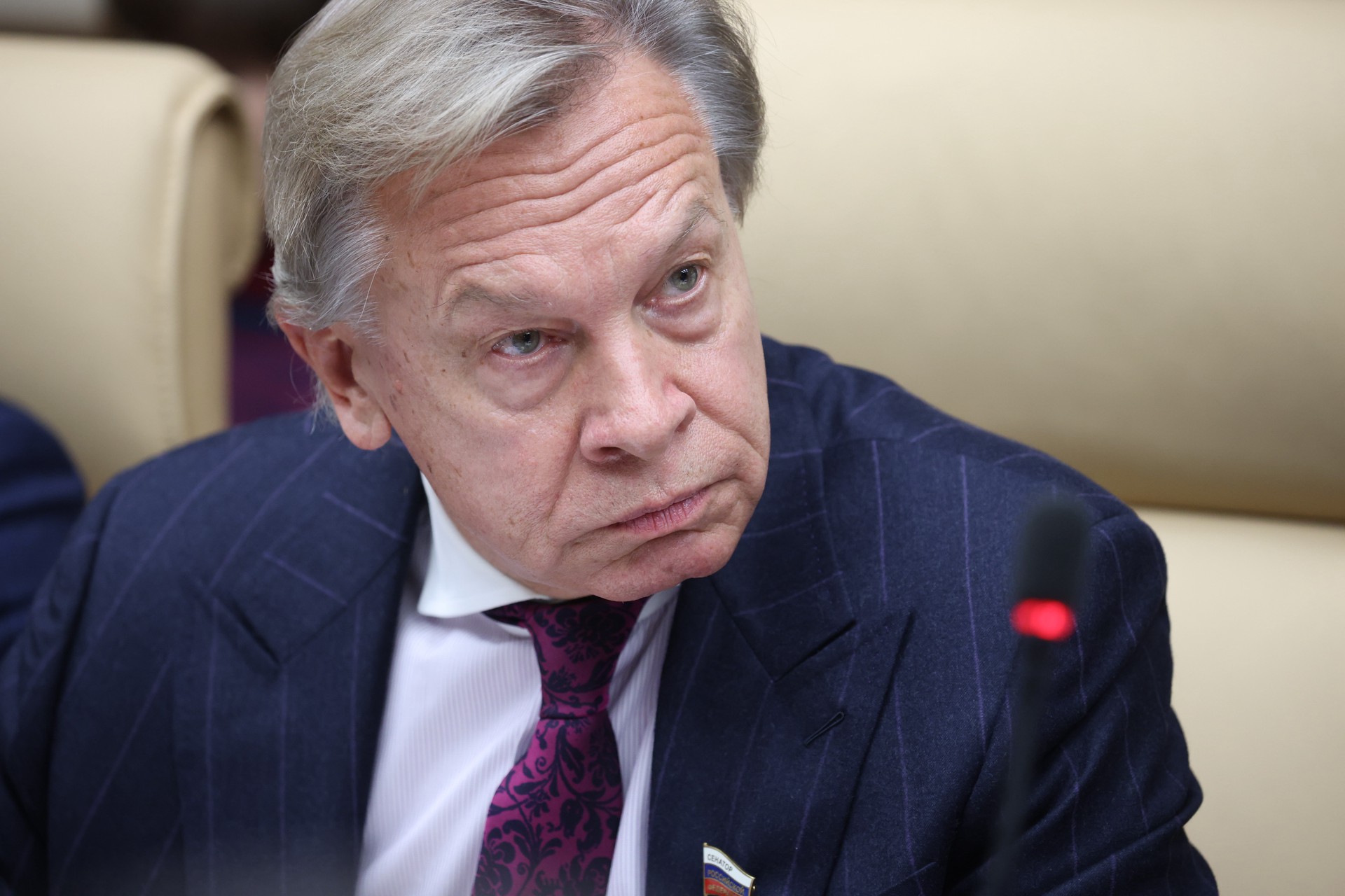 Сенатор Пушков может уйти из Совфеда