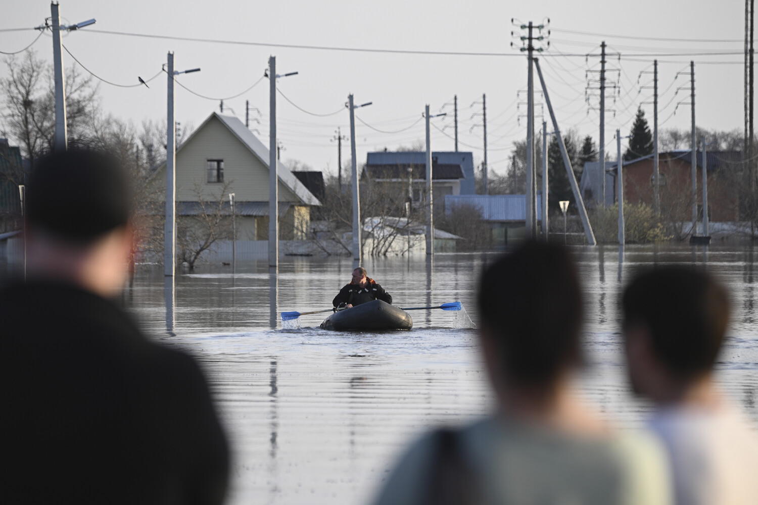 Курган поднялась вода