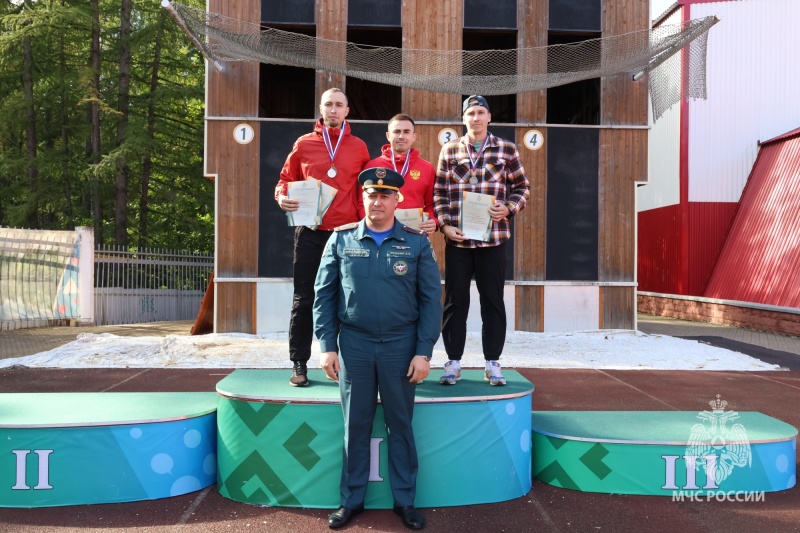 Определился победитель чемпионата ведомства по пожарно-спасательному спорту