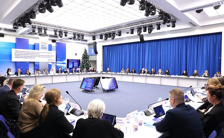 Заседание Комиссии Совета Федерации по развитию креативных (творческих) индустрий и народных художественных промыслов в РФ
