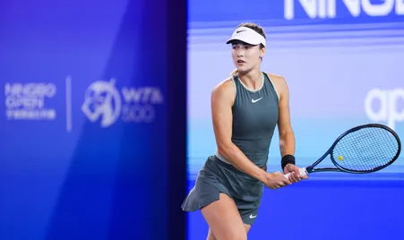 Анна Калинская пробилась в следующий раунд на турнире WTA 500 в Нинбо