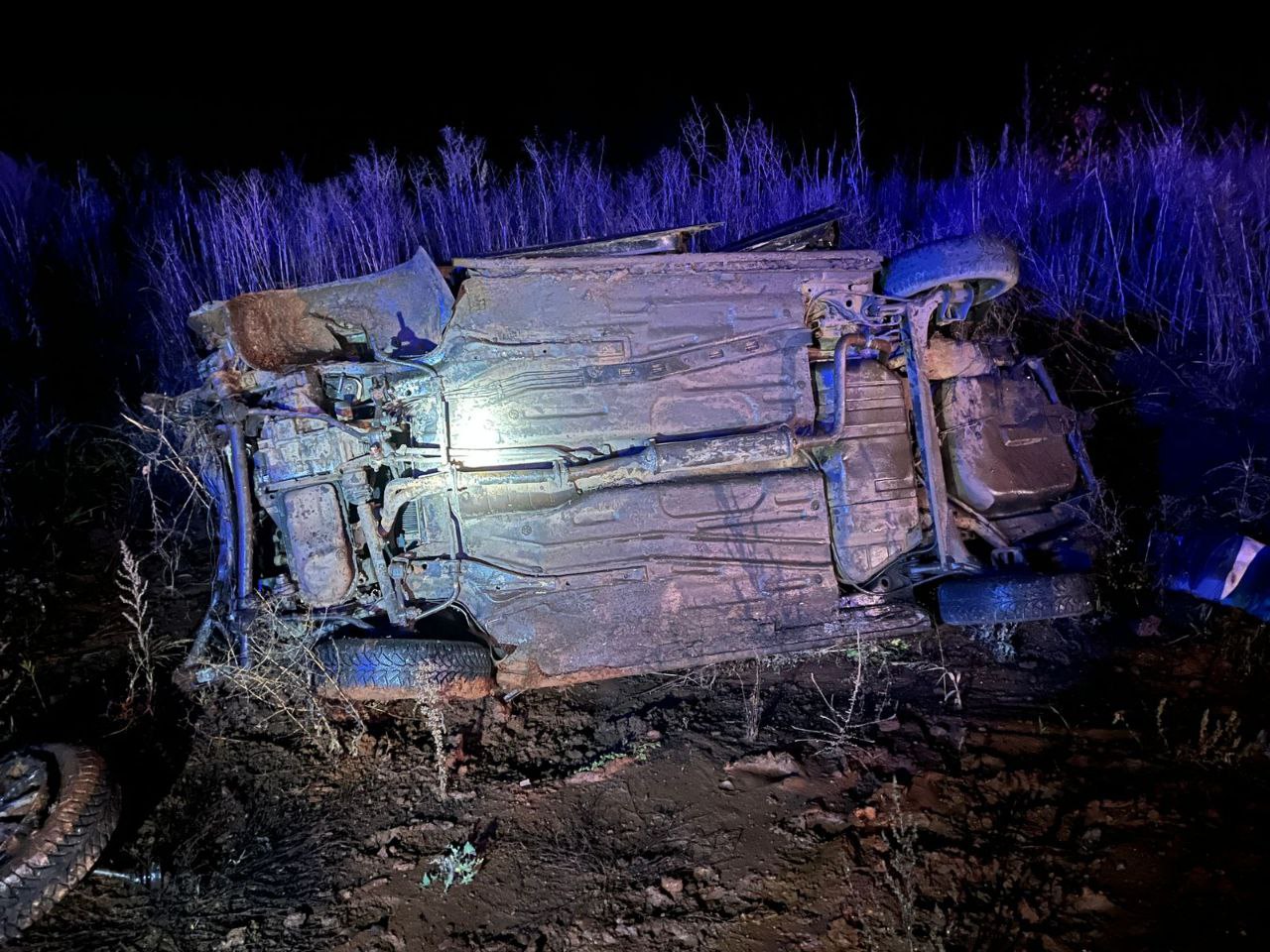 На месте ДТП. Источник: УМВД России по Оренбургской области