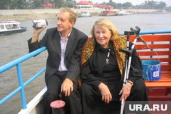 Людмила Иванова с мужем