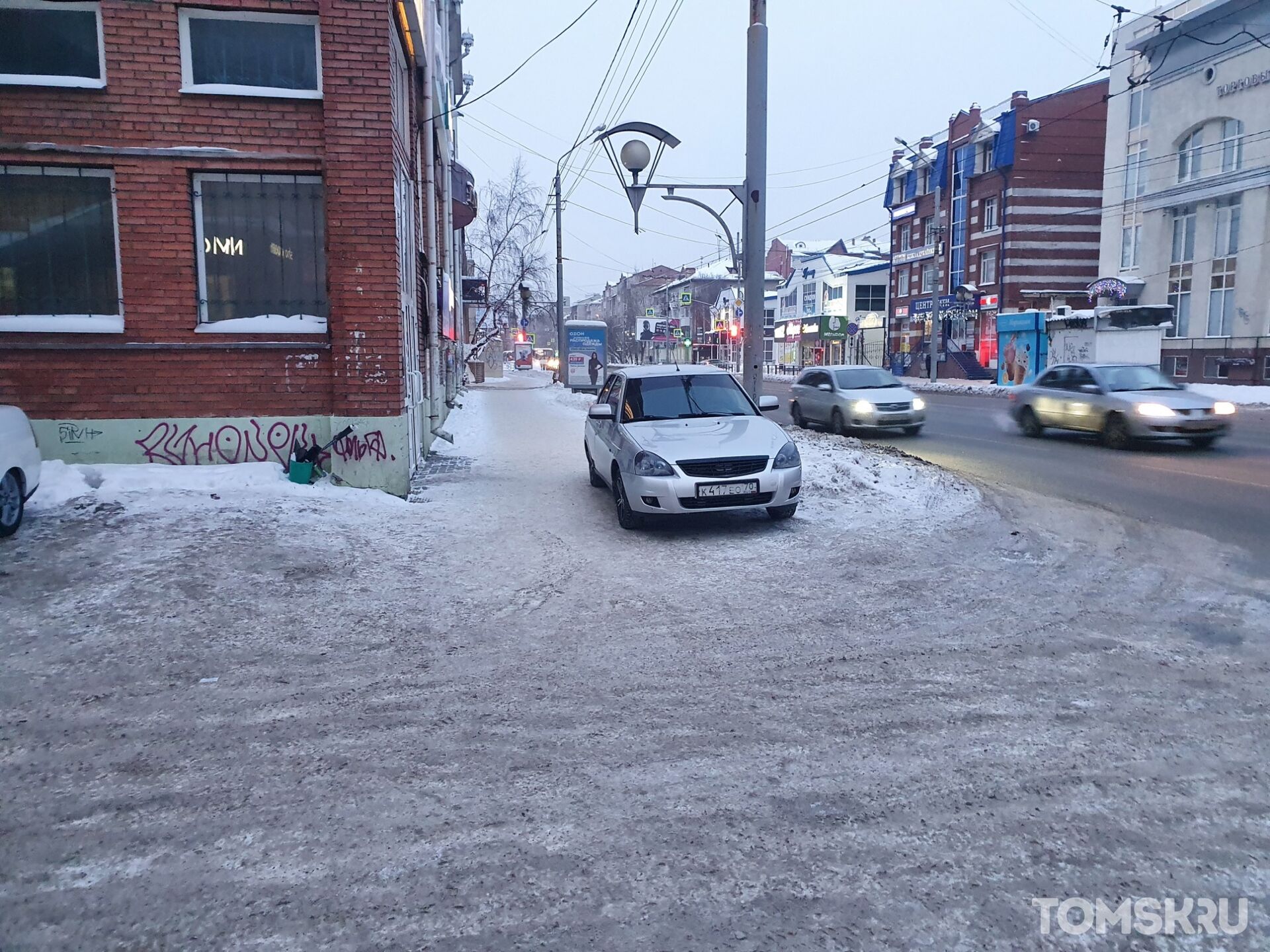 Крытая теплая автостоянка в Томске на Вилюйская, 52а ст16 …