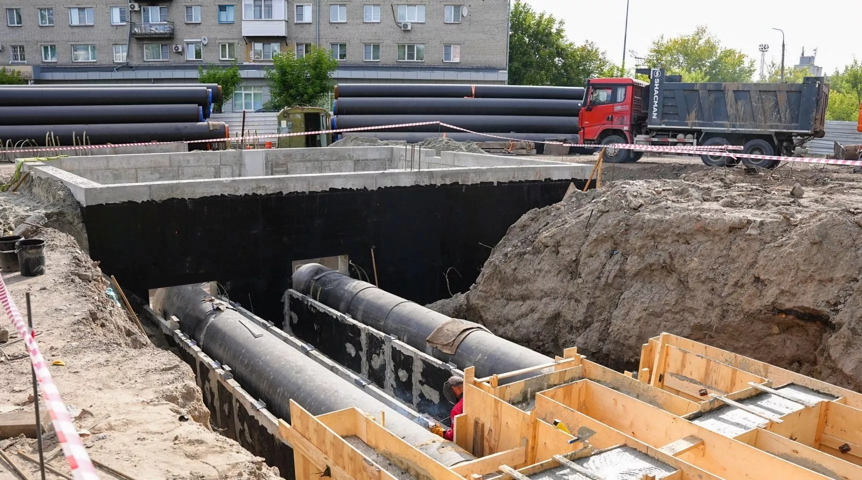СГК заменит в Новосибирске более 61 км теплосетей — карта работ