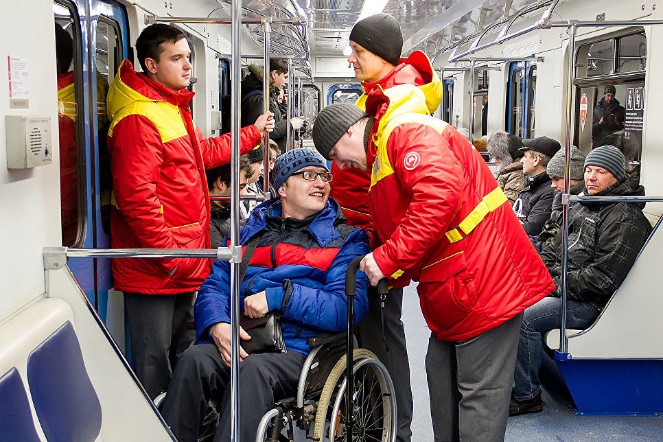 Калеки в метро