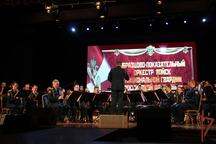 Образцово-показательный оркестр Росгвардии завершил гастрольный тур по Республике Коми 