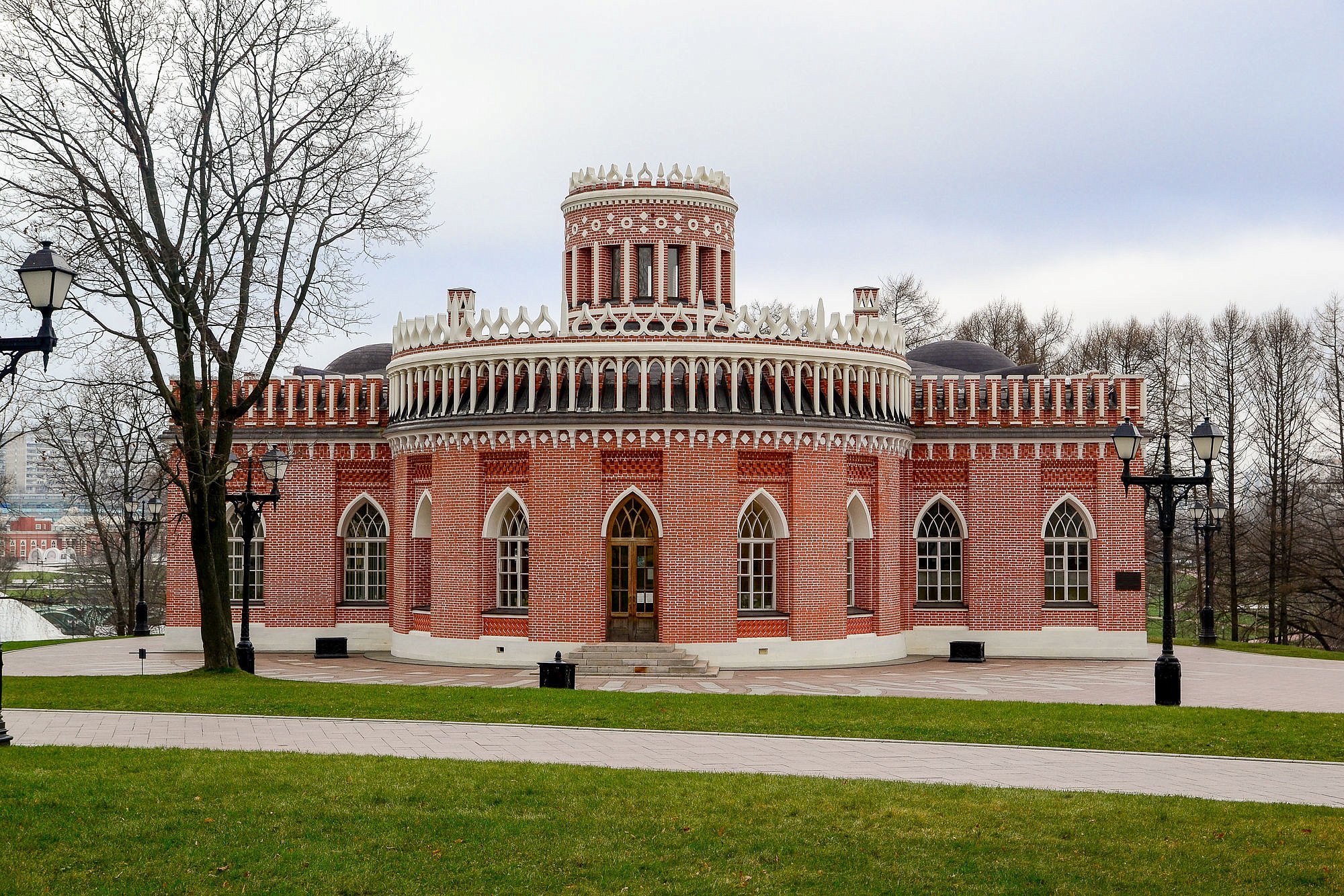 территория парка царицыно