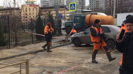 Коммунальщики рассказали, когда вернут воду воронежскому ЖК «Московский квартал»