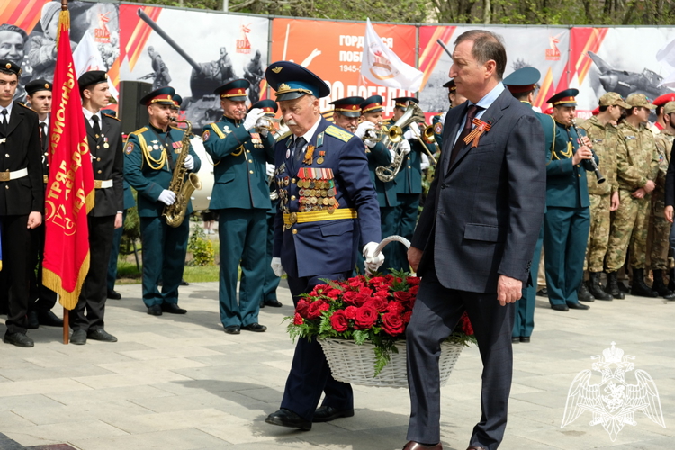 В Дагестане росгвардейцы приняли участие в акции «Вахта памяти»