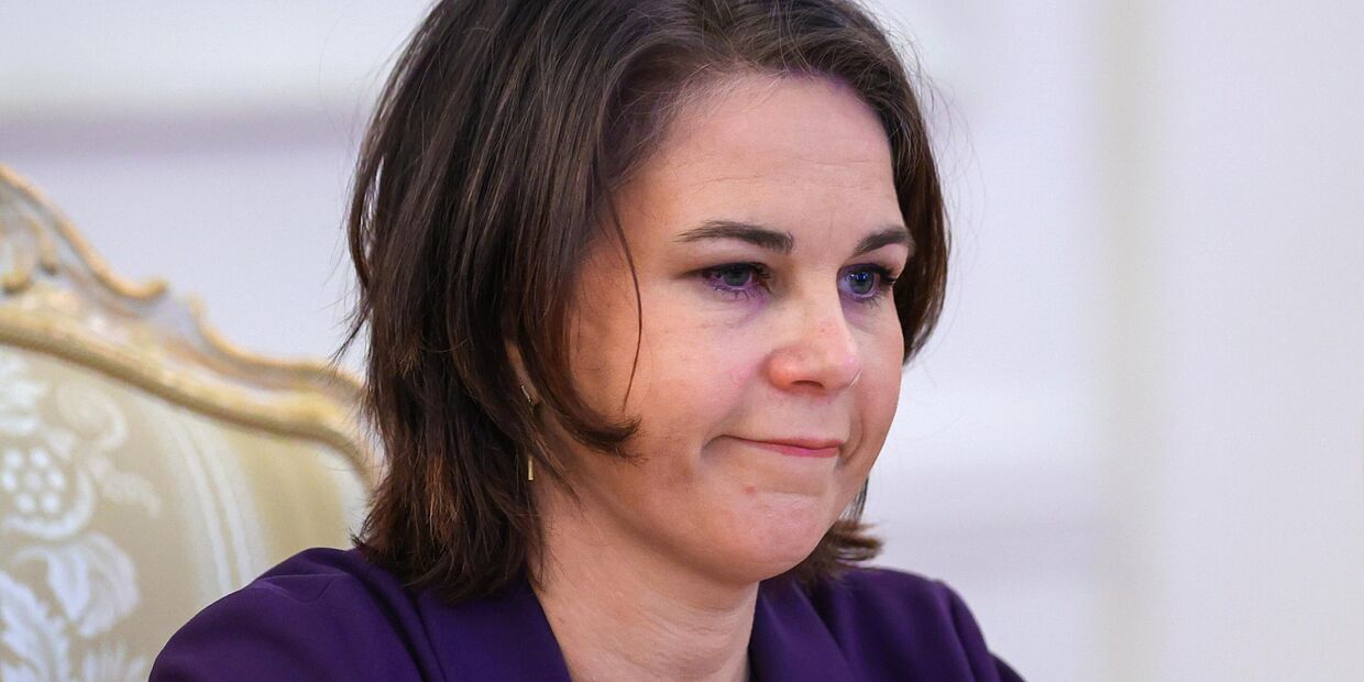 Встреча глав МИД РФ и ФРГ С. Лаврова и А. Бербок