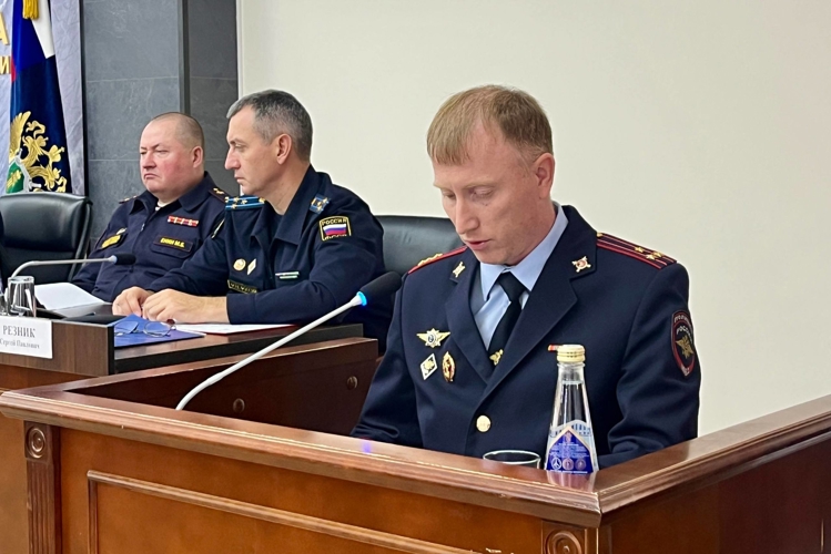 Полковник полиции Михаил Енин принял участие в Координационном совещании, посвященном противодействию коррупции 
