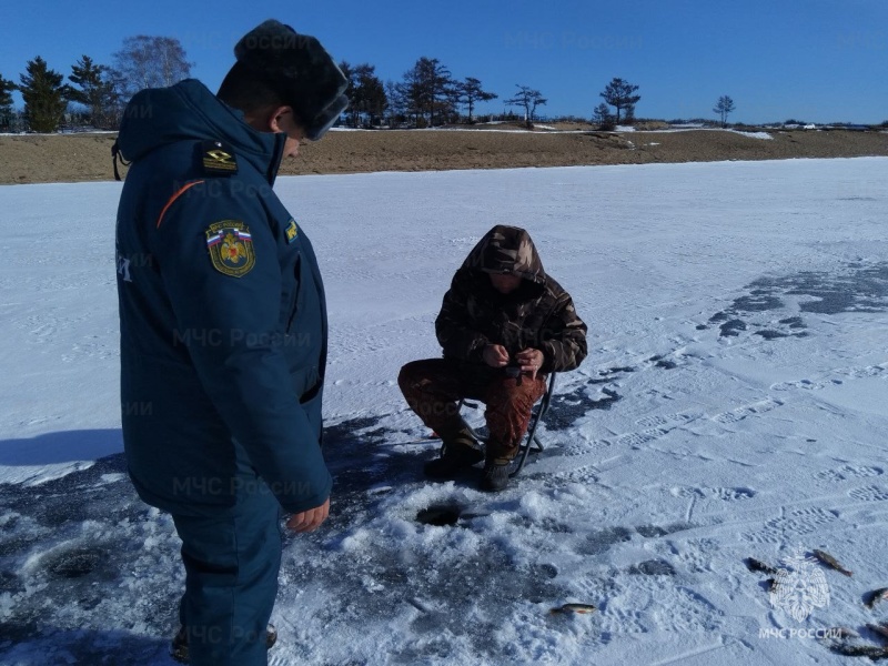 Безопасность на льду – под особым контролем сотрудников МЧС Забайкалья