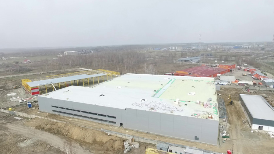 Строительство новой производственной площадки «Комплекс АГРО».