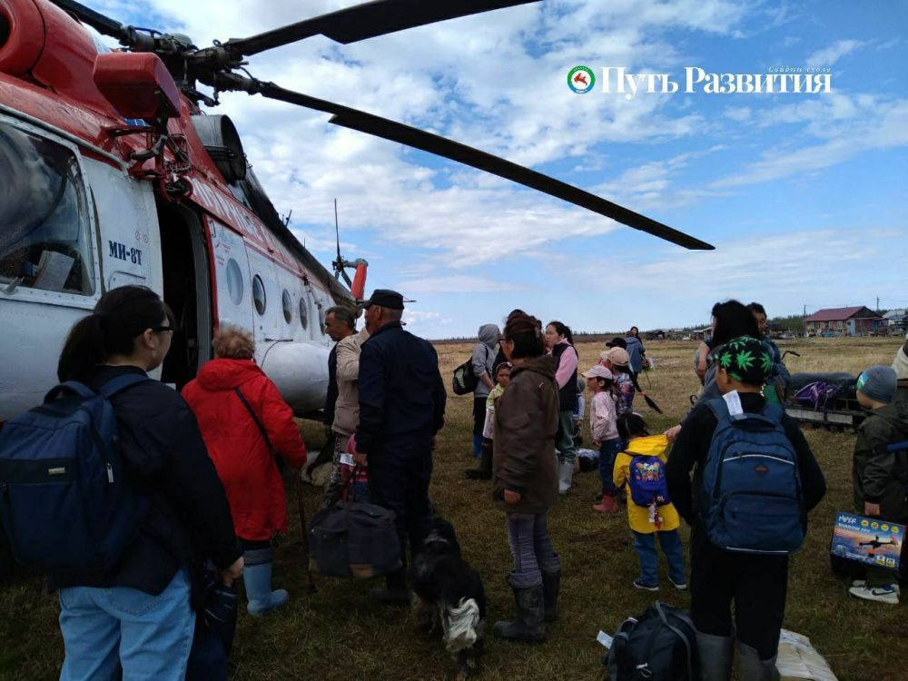 Сегодня в Аллаиховском районе Якутии состоится первый весенний вертолетный рейс в период распутицы, сообщают в филиале 