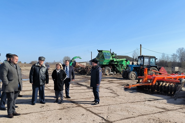 Колонию-поселение №7 посетила министр сельского хозяйства и продовольствия Смоленской области Ольга Мелехова 