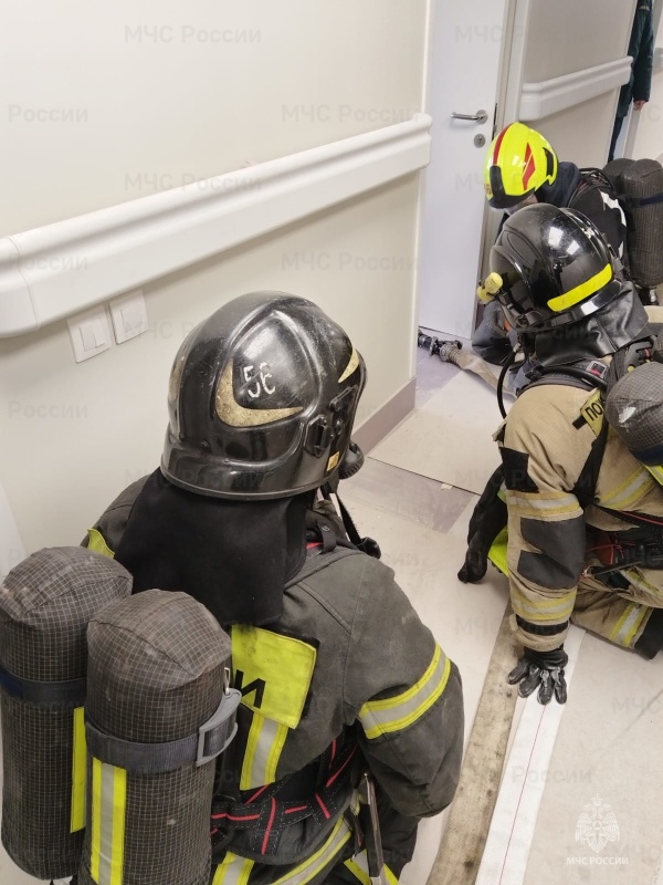 В Российском Университете Дружбы Народов прошли пожарно-тактические учения