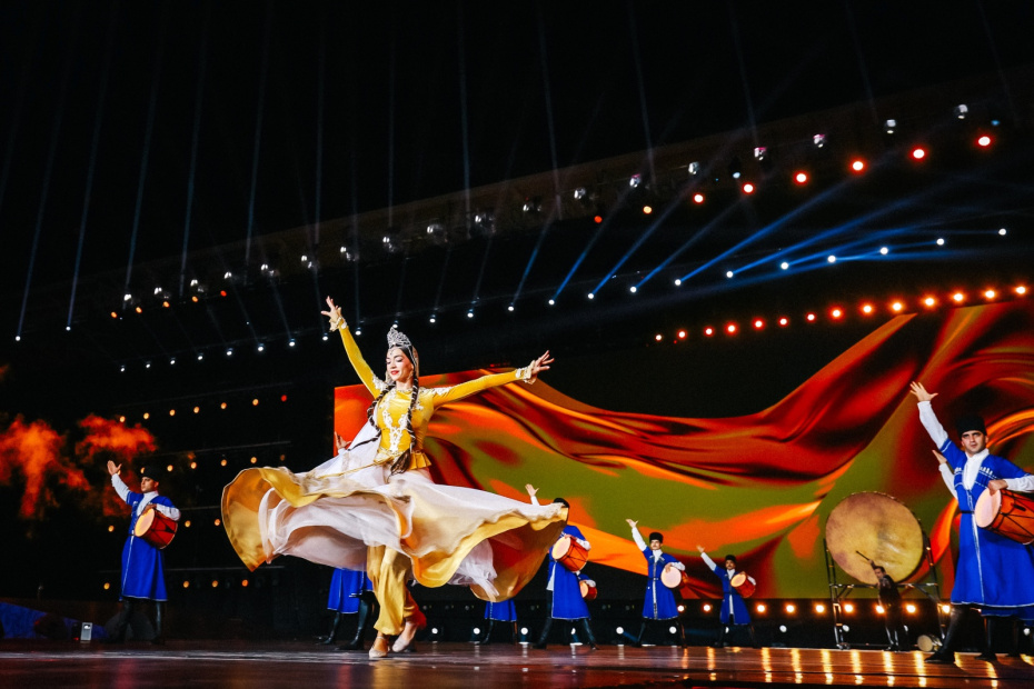 Церемония закрытия III Игр стран СНГ