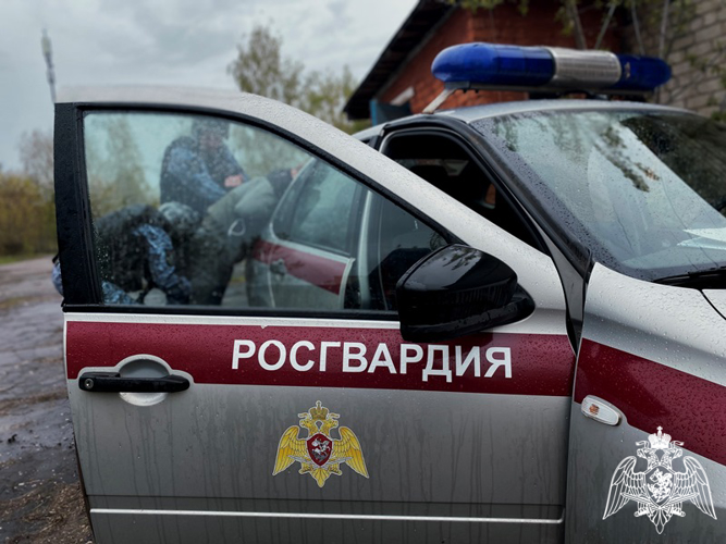 В Нижегородской области сотрудники Росгвардии задержали мужчину за нанесение ножевых ранений своей сожительнице