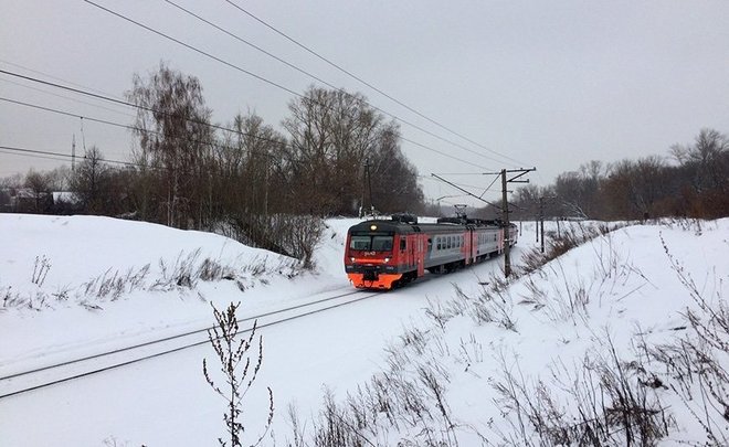 Электричка арск казань. Электричка Казань Сосновка.