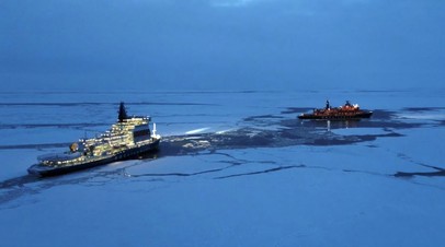 Проводка кораблей на пространстве Северного морского пути