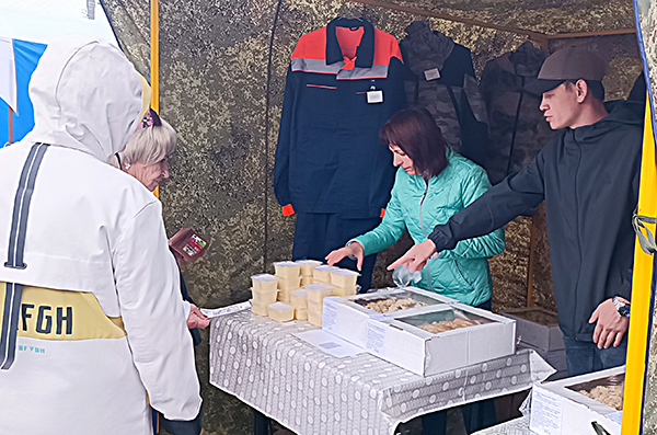 Продукцию УФСИН России по Алтайскому краю представили на ярмарке в г. Рубцовске