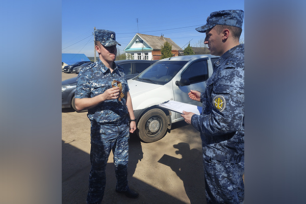 Личный состав учреждений регионального управления ведомства продолжает принимать участие в мероприятиях Всероссийской патриотической акции «Наследники Победы».