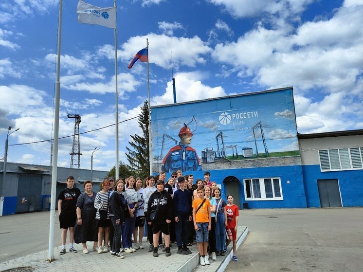Ученики Тверского лицея побывали с экскурсией в Калининском районе электрических сетей Тверьэнерго