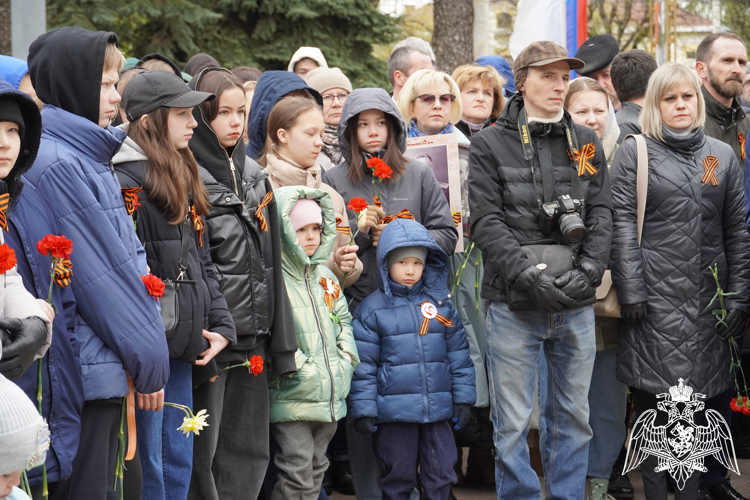 В День Победы представители Росгвардии приняли участие в праздничных мероприятиях