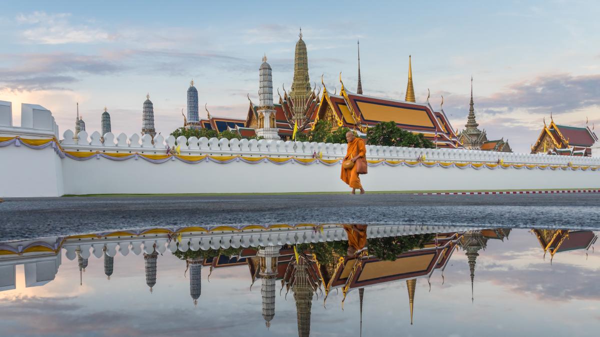 Храм будды в Тайланде