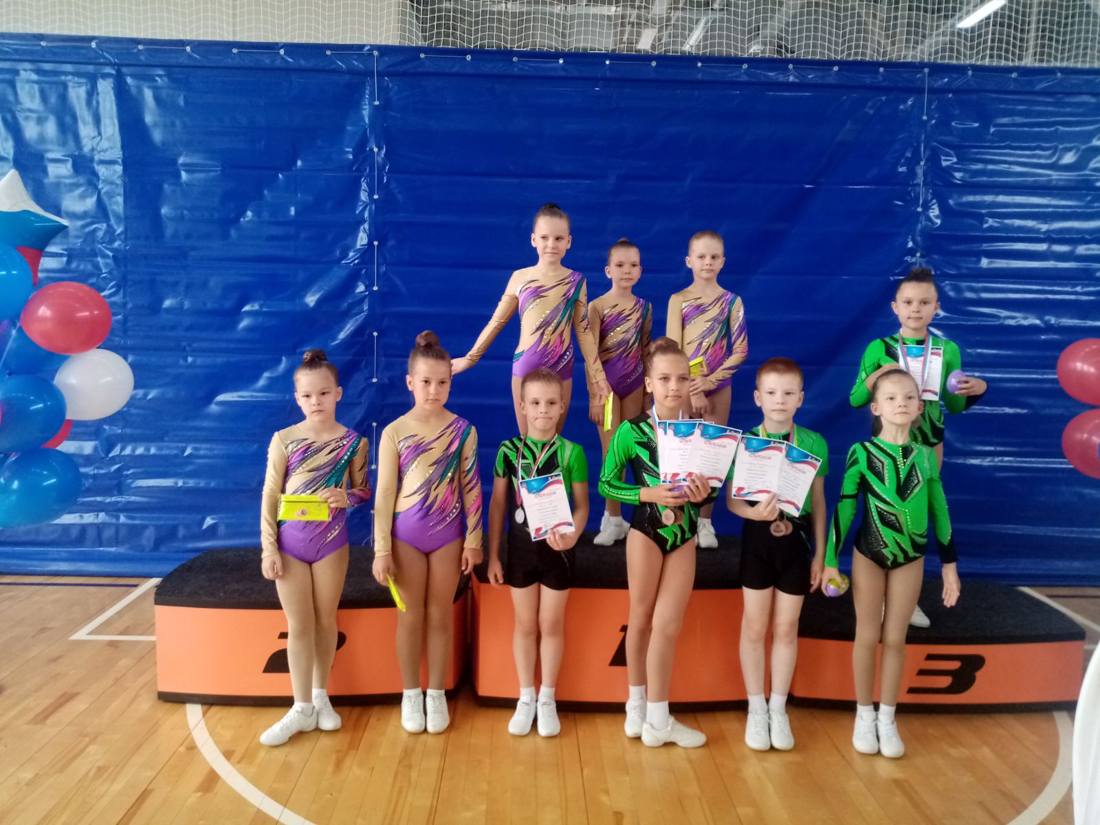 Казанцева Дарья спортивная аэробика