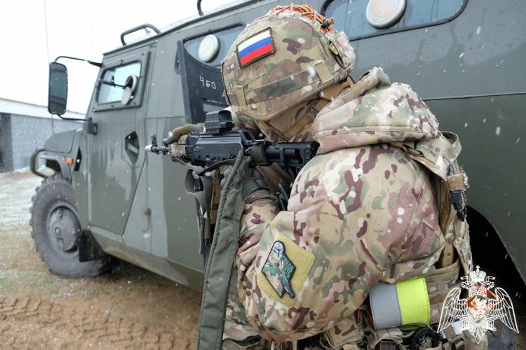 Тактико-специальные занятия спецподразделений Росгвардии прошли в Дагестане