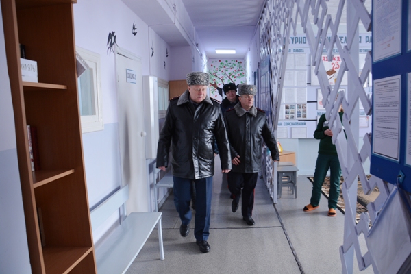 ИК-4 УФСИН России по Курганской области посетил начальник регионального УМВД