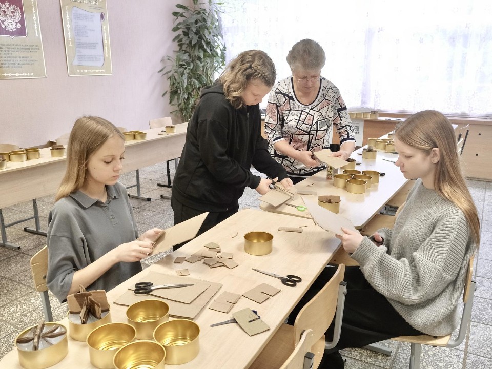 Благотворительная акция в поддержку СВО прошла в школе №6