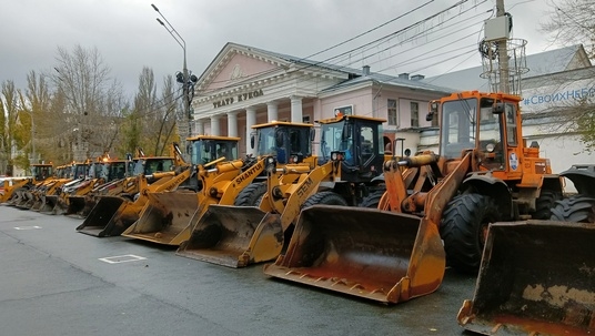 Всего к работе готовы 133 единицы техники