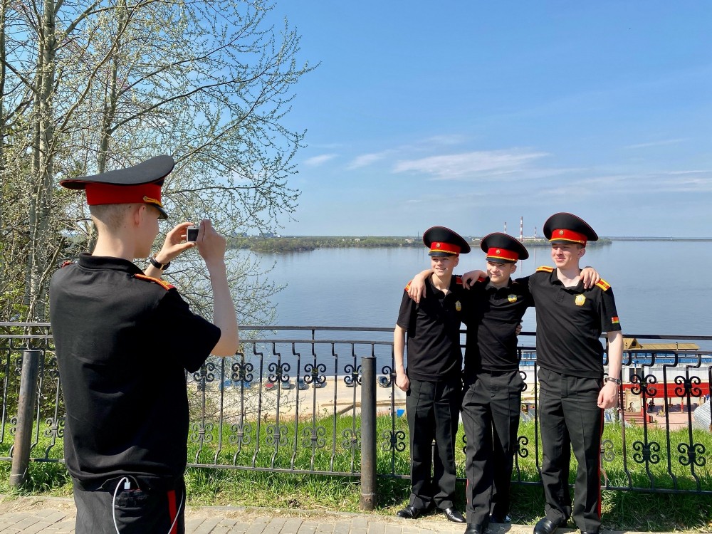 Суворовцы из Минска посетили Нижегородскую область