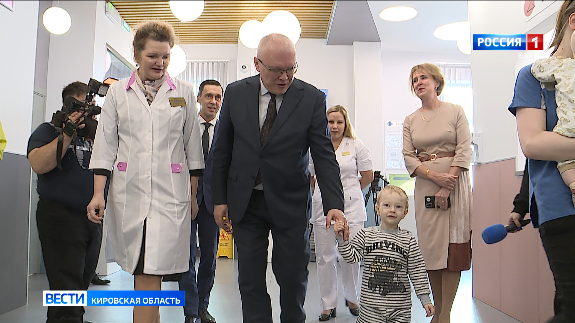В слободе Курочкины города Кирова открылась детская поликлиника